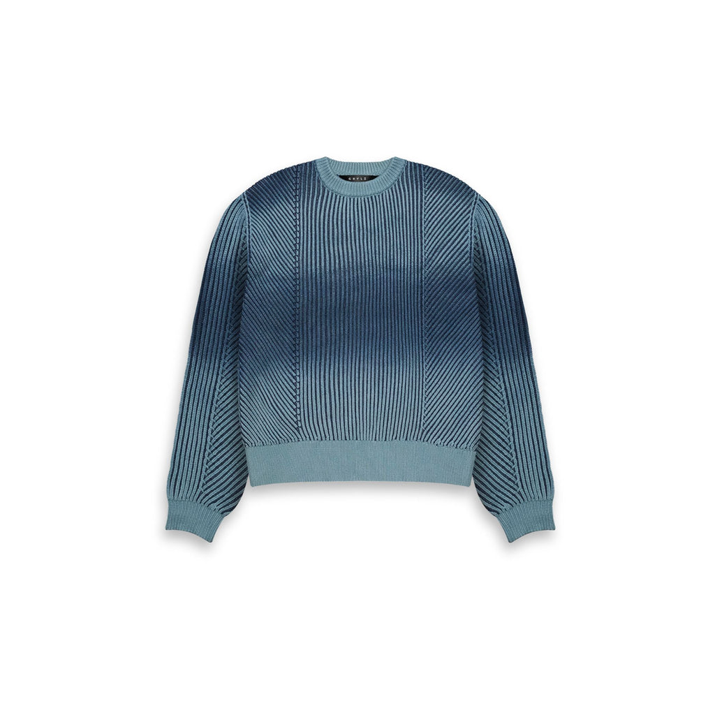 Space Dye Boxy Knit Sweater